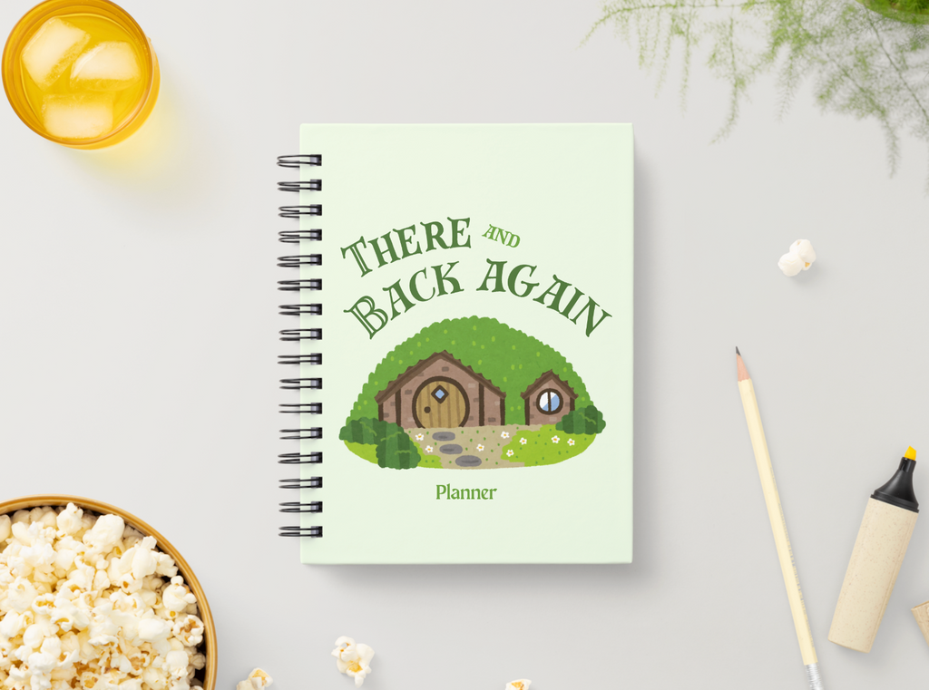 There and Back Again Planner | Cozy Fantasy Digital Planner & Quest Journal